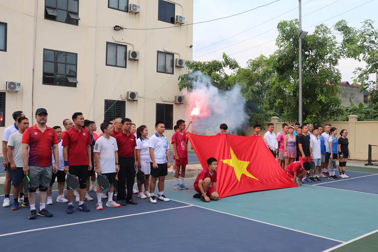 Giải Pickleball xã Thuận An mở rộng lần I năm 2025 thành công tốt đẹp- Ảnh 1.