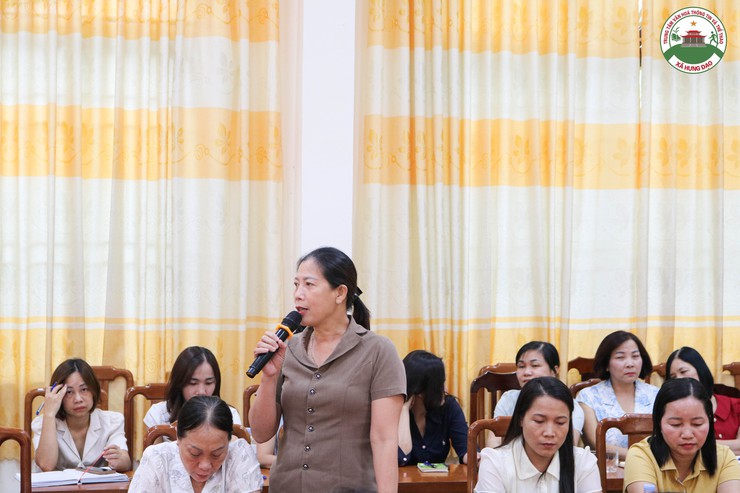 UBND xã Hưng Đạo tổ chức hội nghị đánh giá công tác giáo dục và đào tạo, xây dựng phương hướng phát triển giai đoạn 2025–2030- Ảnh 9.