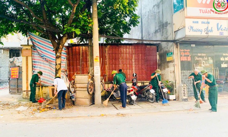 Sôi nổi Lễ ra quân tổng vệ sinh môi trường, trồng hoa cây xanh tại xã Quốc Oai- Ảnh 25.