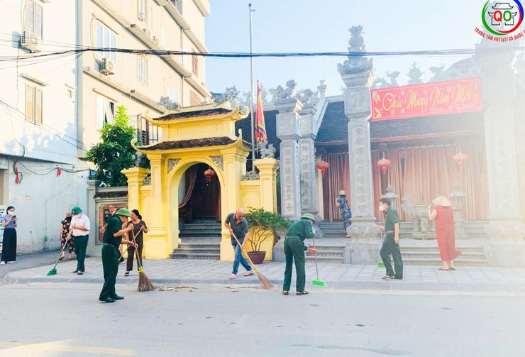 Sôi nổi Lễ ra quân tổng vệ sinh môi trường, trồng hoa cây xanh tại xã Quốc Oai- Ảnh 26.