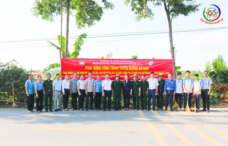 Sôi nổi Lễ ra quân tổng vệ sinh môi trường, trồng hoa cây xanh tại xã Quốc Oai- Ảnh 34.
