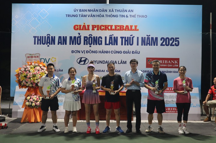Giải Pickleball xã Thuận An mở rộng lần I năm 2025 thành công tốt đẹp- Ảnh 5.