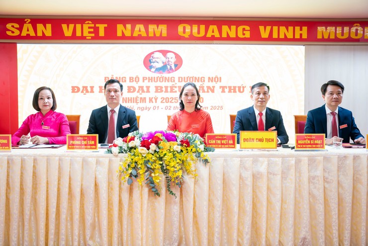Đại hội Đảng bộ phường Dương Nội lần thứ I, nhiệm kỳ 2025 – 2030 thành công tốt đẹp- Ảnh 4.