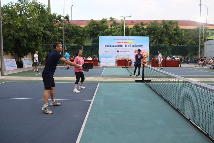 Giải Pickleball xã Thuận An mở rộng lần I năm 2025 thành công tốt đẹp- Ảnh 6.
