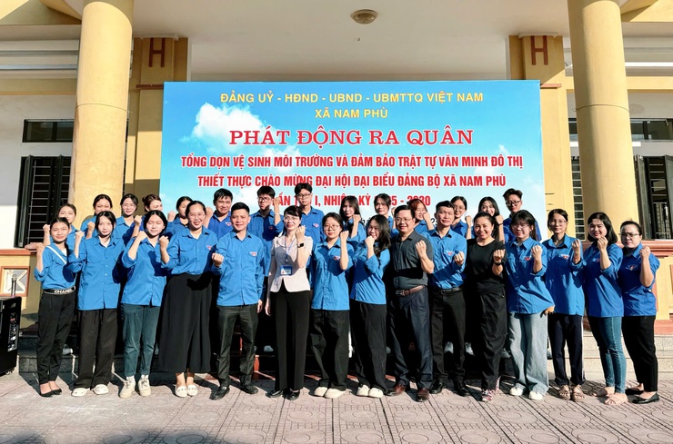 Xã Nam Phù huy động sức mạnh và sự đồng lòng của người dân kiến tạo môi trường xanh – sạch – đẹp- Ảnh 6.