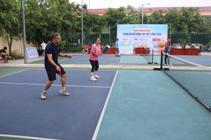 Giải Pickleball xã Thuận An mở rộng lần I năm 2025 thành công tốt đẹp- Ảnh 7.