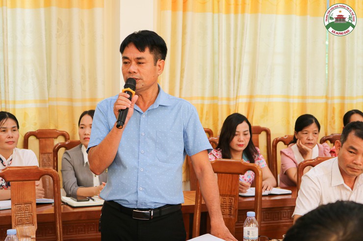 UBND xã Hưng Đạo tổ chức hội nghị đánh giá công tác giáo dục và đào tạo, xây dựng phương hướng phát triển giai đoạn 2025–2030- Ảnh 6.