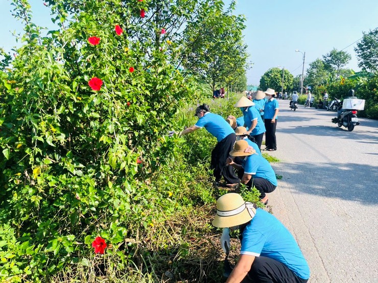 Xã Thuận An phát động Phong trào thi đua “Sáng - Xanh - Sạch - Đẹp”- Ảnh 9.