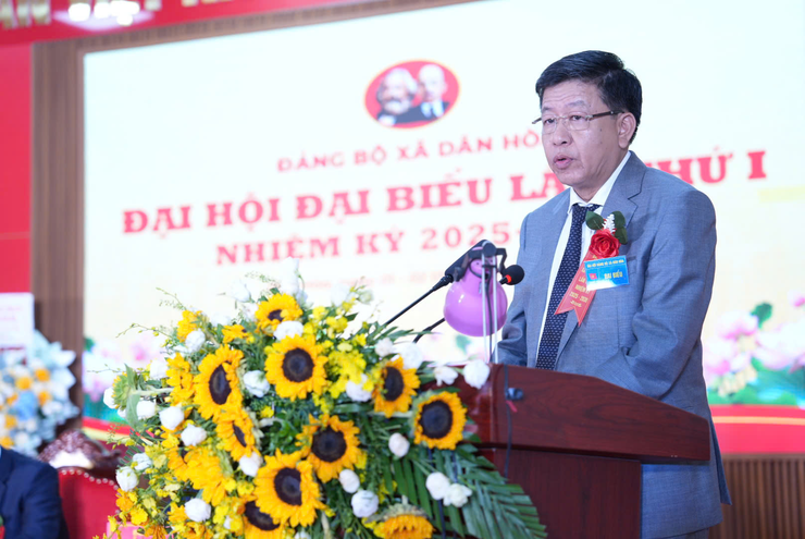 ĐẠI HỘI ĐẠI BIỂU ĐẢNG BỘ XÃ DÂN HÒA LẦN THỨ I, NHIỆM KỲ 2025- 2030 : VỮNG BƯỚC TIẾN VÀO KỶ NGUYÊN MỚI- Ảnh 11.