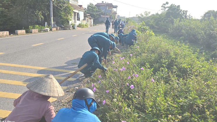 ỨNG HOÀ PHÁT ĐỘNG TỔNG RA QUÂN VỆ SINH MÔI TRƯỜNG.- Ảnh 4.