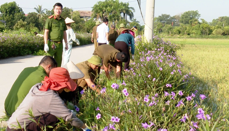 ỨNG HOÀ PHÁT ĐỘNG TỔNG RA QUÂN VỆ SINH MÔI TRƯỜNG.- Ảnh 11.
