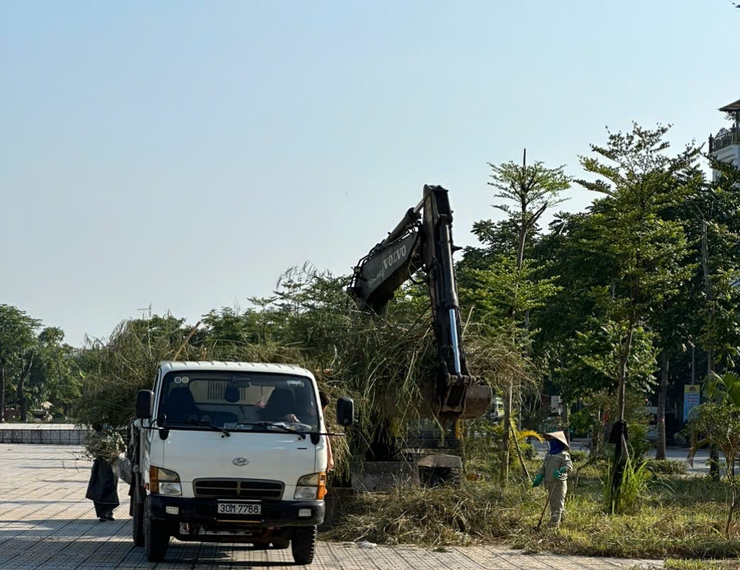Phường Long Biên ra quân tổng vệ sinh môi trường phòng, diệt bọ gậy, phòng chống dịch sốt xuất huyết- Ảnh 21.