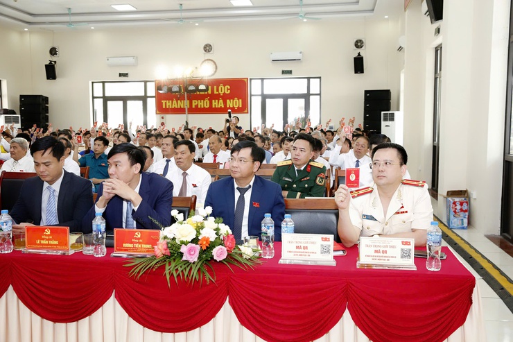 Đại hội đại biểu Đảng bộ xã Thiên Lộc lần thứ I: Dấu mốc khẳng định vai trò hạt nhân chính trị, xây nền tảng phát triển bền vững trong nhiệm kỳ mới- Ảnh 10.