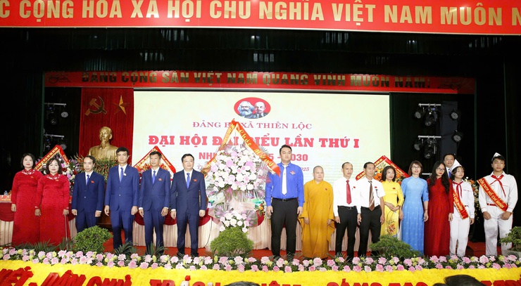 Đại hội đại biểu Đảng bộ xã Thiên Lộc lần thứ I: Dấu mốc khẳng định vai trò hạt nhân chính trị, xây nền tảng phát triển bền vững trong nhiệm kỳ mới- Ảnh 20.
