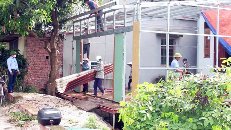 Quảng Bị: quyết liệt lập lại kỷ cương quản lý đất đai, trật tự xây dựng trên địa bàn.- Ảnh 3.