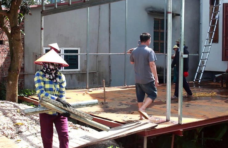 Quảng Bị: quyết liệt lập lại kỷ cương quản lý đất đai, trật tự xây dựng trên địa bàn.- Ảnh 4.