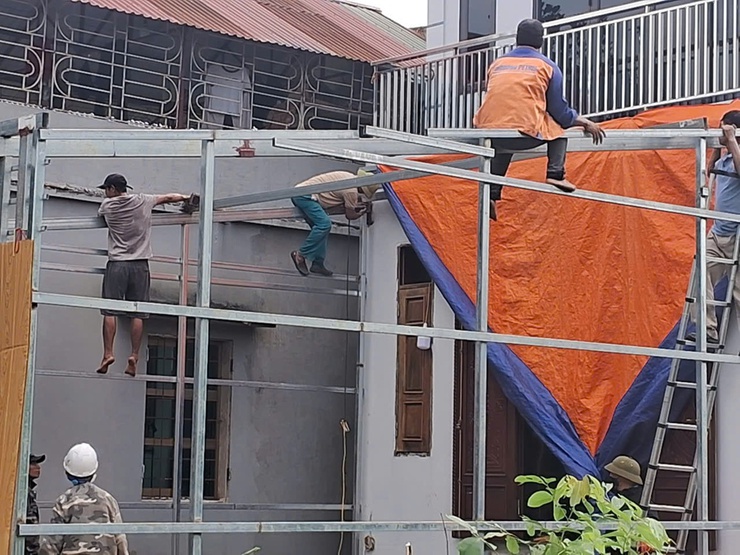 Quảng Bị: quyết liệt lập lại kỷ cương quản lý đất đai, trật tự xây dựng trên địa bàn.- Ảnh 5.