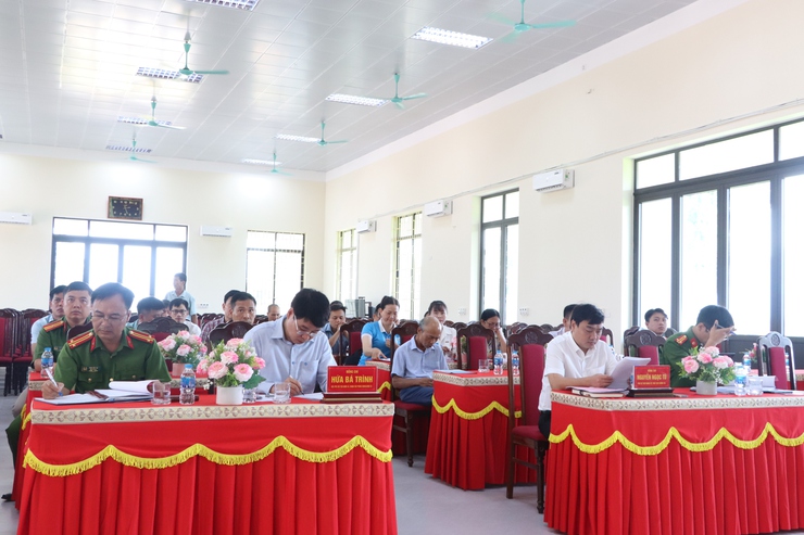 Hội nghị hướng dẫn triển khai công tác PCCC và CNCH trên địa bàn xã Bất Bạt, TP Hà Nội- Ảnh 1.