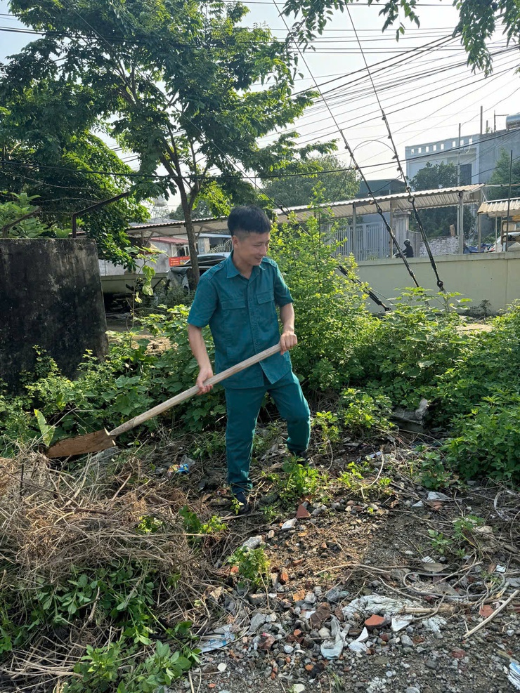 Xã Kim Anh: Phát động phong trào thi đua " Sáng- xanh- sạch- đẹp"- Ảnh 7.
