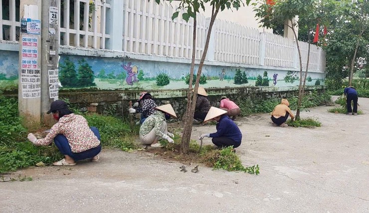 XÃ NỘI BÀI RA QUÂN TỔNG VỆ SINH MÔI TRƯỜNG- Ảnh 7.