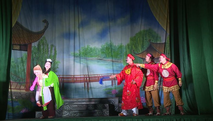 Chương trình biểu diễn nghệ thuật Tuồng đặc sắc tại xã Phúc Thọ: Gìn giữ và lan tỏa giá trị văn hóa truyền thống- Ảnh 2.