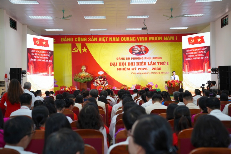 Tổ chức thành công phiên trù bị Đại hội đại biểu Đảng bộ phường Phú Lương lần thứ I, nhiệm kỳ 2025-2030 - Ảnh 2.