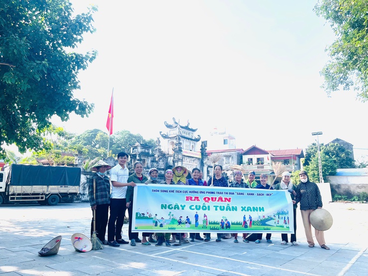 Tam Hưng phát động phong trào thi đua "Sáng – Xanh – Sạch – Đẹp": Lan tỏa trách nhiệm, kiến tạo môi trường sống văn minh- Ảnh 5.