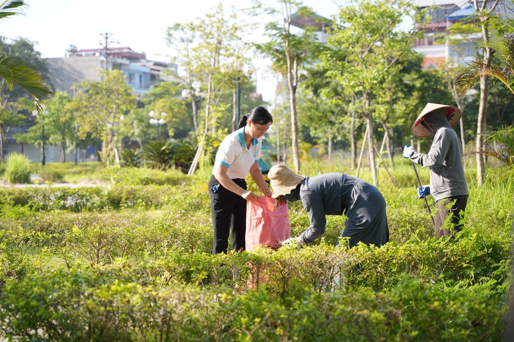 Xã Vân Đình: Chính quyền, Nhân dân cùng giữ gìn thôn xóm sạch đẹp, văn minh- Ảnh 6.