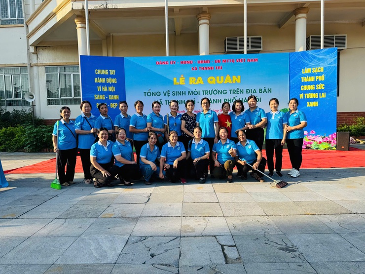 Xã Thanh Trì: Từng bước làm thay đổi diện mạo, cảnh quan đô thị, tạo điểm nhấn, xây dựng xã “Sáng - Xanh - Sạch - Đẹp”- Ảnh 6.