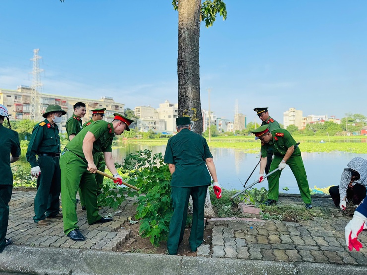 Xã Thanh Trì: Từng bước làm thay đổi diện mạo, cảnh quan đô thị, tạo điểm nhấn, xây dựng xã “Sáng - Xanh - Sạch - Đẹp”- Ảnh 8.