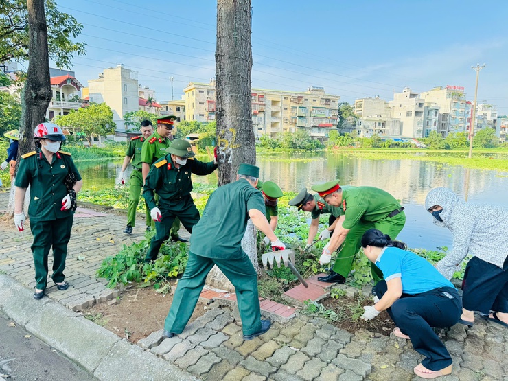Xã Thanh Trì: Từng bước làm thay đổi diện mạo, cảnh quan đô thị, tạo điểm nhấn, xây dựng xã “Sáng - Xanh - Sạch - Đẹp”- Ảnh 10.