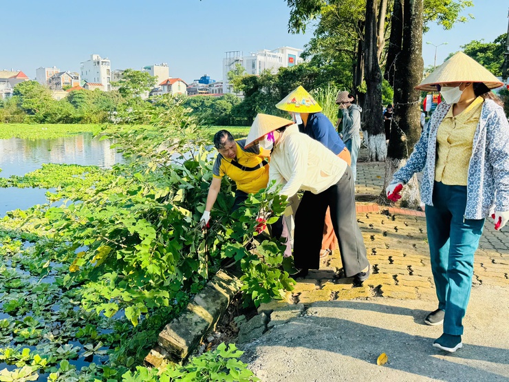 Xã Thanh Trì: Từng bước làm thay đổi diện mạo, cảnh quan đô thị, tạo điểm nhấn, xây dựng xã “Sáng - Xanh - Sạch - Đẹp”- Ảnh 9.