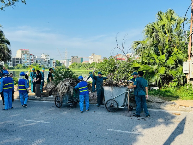 Xã Thanh Trì: Từng bước làm thay đổi diện mạo, cảnh quan đô thị, tạo điểm nhấn, xây dựng xã “Sáng - Xanh - Sạch - Đẹp”- Ảnh 16.