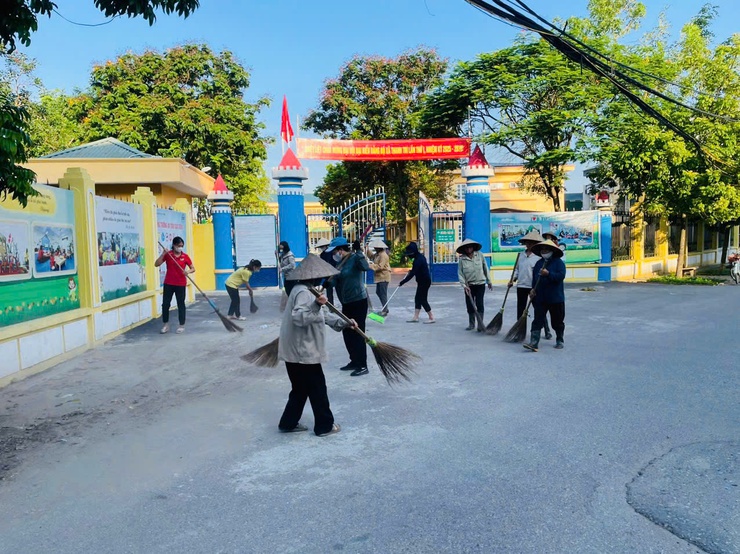 Xã Thanh Trì: Từng bước làm thay đổi diện mạo, cảnh quan đô thị, tạo điểm nhấn, xây dựng xã “Sáng - Xanh - Sạch - Đẹp”- Ảnh 20.