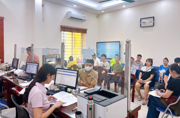 Phường Thanh Liệt đảm bảo hoạt động hành chính thông suốt sau sắp xếp đơn vị hành chính- Ảnh 1.