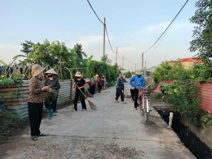 Xã Mê Linh phát động tổng vệ sinh môi trường Sáng – Xanh – Sạch – Đẹp- Ảnh 7.