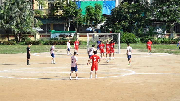 Khai mạc Giải bóng đá Cúp Bình Minh lần thứ I – Chào mừng Đại hội Đảng bộ xã Bình Minh lần thứ I, nhiệm kỳ 2025–2030- Ảnh 6.