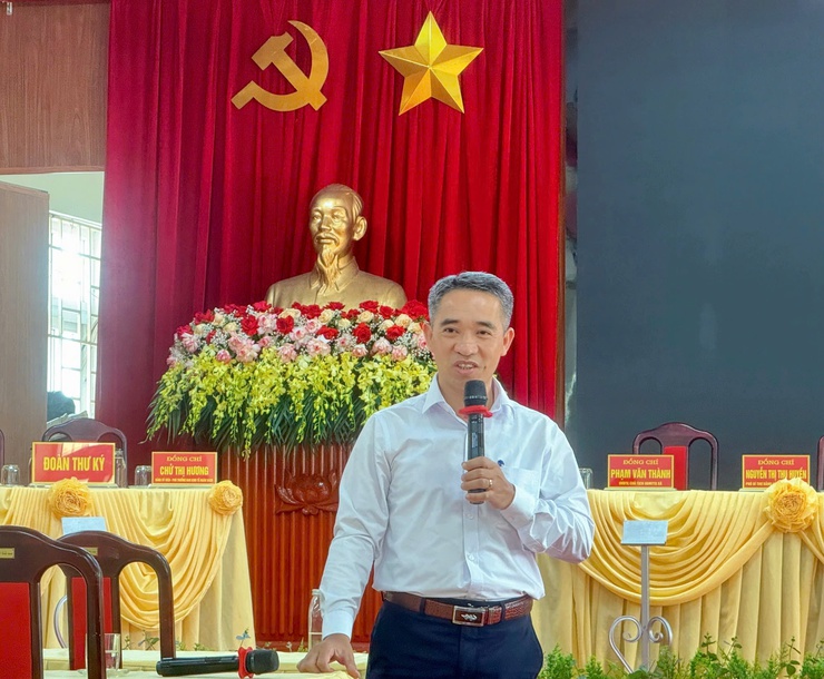 Tổng duyệt chương trình nghệ thuật chào mừng Đại hội Đảng bộ xã Nam Phù lần thứ Nhất- Ảnh 1.