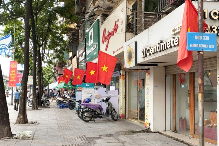 Phường Thanh Xuân rực rỡ cờ hoa chào mừng Quốc khánh 02/9- Ảnh 4.