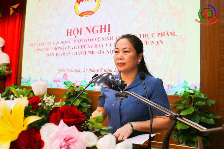 Quốc Oai: Tuyên truyền vận động, đảm bảo vệ sinh ATTP và công tác PCCC&CNCH trên địa bàn- Ảnh 2.