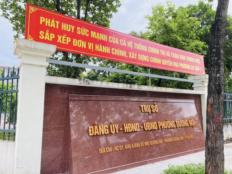 Phường Dương Nội đẩy mạnh tuyên truyền việc triển khai các quy định của pháp luật về chính quyền địa phương 2 cấp- Ảnh 1.