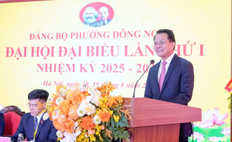 XÂY DỰNG ĐẢNG BỘ, HỆ THỐNG CHÍNH TRỊ TRONG SẠCH VỮNG MẠNH; KIẾN THIẾT PHƯỜNG ĐÔNG NGẠC TRỞ THÀNH ĐÔ THỊ GIÀU ĐẸP, VĂN MINH, HIỆN ĐẠI- Ảnh 5.