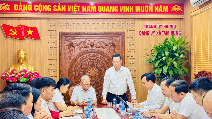 Tam Hưng làm việc với Tập đoàn Mường Thanh về tiến độ các dự án đô thị- Ảnh 1.