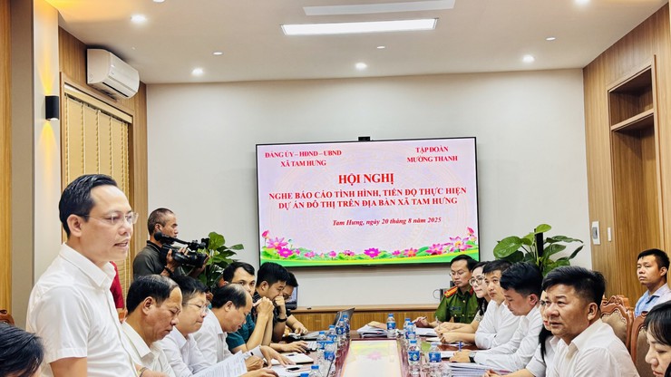 Tam Hưng làm việc với Tập đoàn Mường Thanh về tiến độ các dự án đô thị- Ảnh 3.