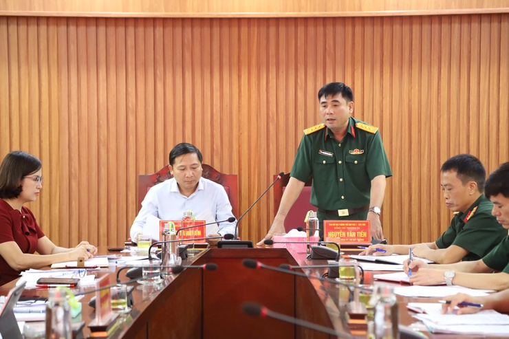 Xã Quang Minh quyết tâm hoàn thành tốt nhiệm vụ quốc phòng - quân sự địa phương - Ảnh 3.
