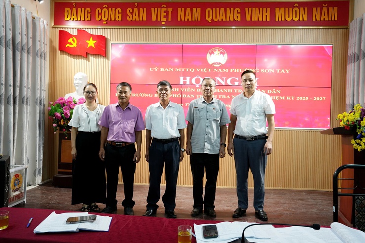 Sơn Tây bầu thành viên Ban Thanh tra nhân dân, nhiệm kỳ 2025-2027- Ảnh 2.