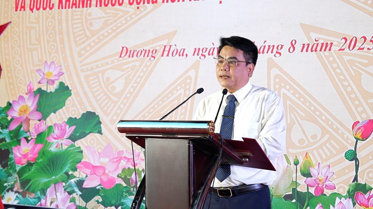 Liên hoan văn nghệ chào mừng thành công của Đại hội đại biểu Đảng bộ xã Dương Hoà lần thứ I, nhiệm kỳ 2025 – 2030- Ảnh 4.