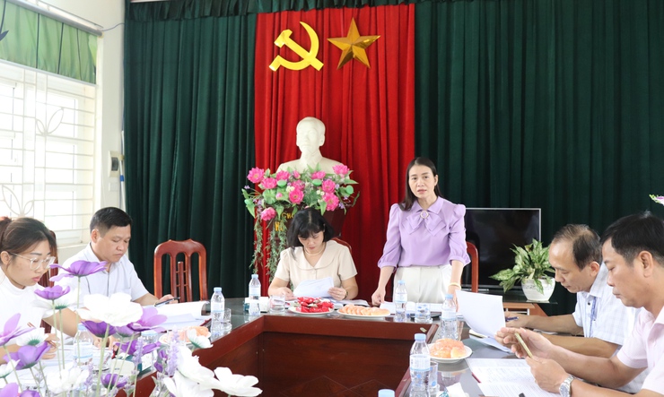 Ban Văn hóa – Xã hội HĐND xã Phú Xuyên khảo sát công tác chuẩn bị cho năm học mới 2025 - 2026- Ảnh 1.