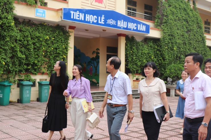 Ban Văn hóa – Xã hội HĐND xã Phú Xuyên khảo sát công tác chuẩn bị cho năm học mới 2025 - 2026- Ảnh 4.