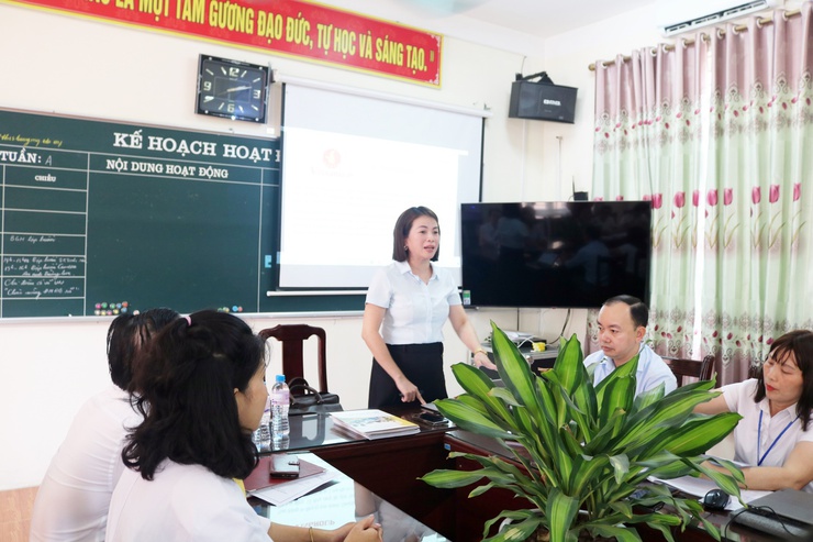 Trường THCS Lương Mỹ: tổ chức chương trình truyền thông, giáo dục chăm sóc sức khỏe sinh sản dành cho vị thành niên và thanh niên- Ảnh 2.